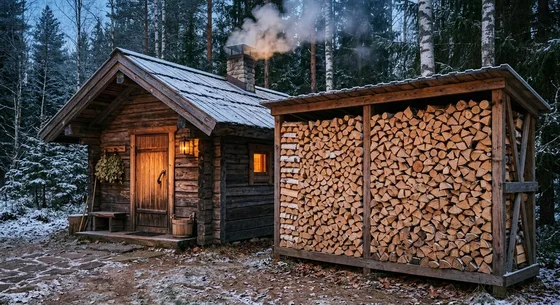 Укладка дров в Ликино-Дулёве, проезд Производственная, 9